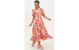 Vestido Feminino Midi Floral - Marisa
